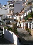 Typical flower filled street