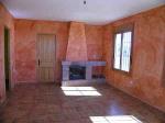 Living-room with chimney